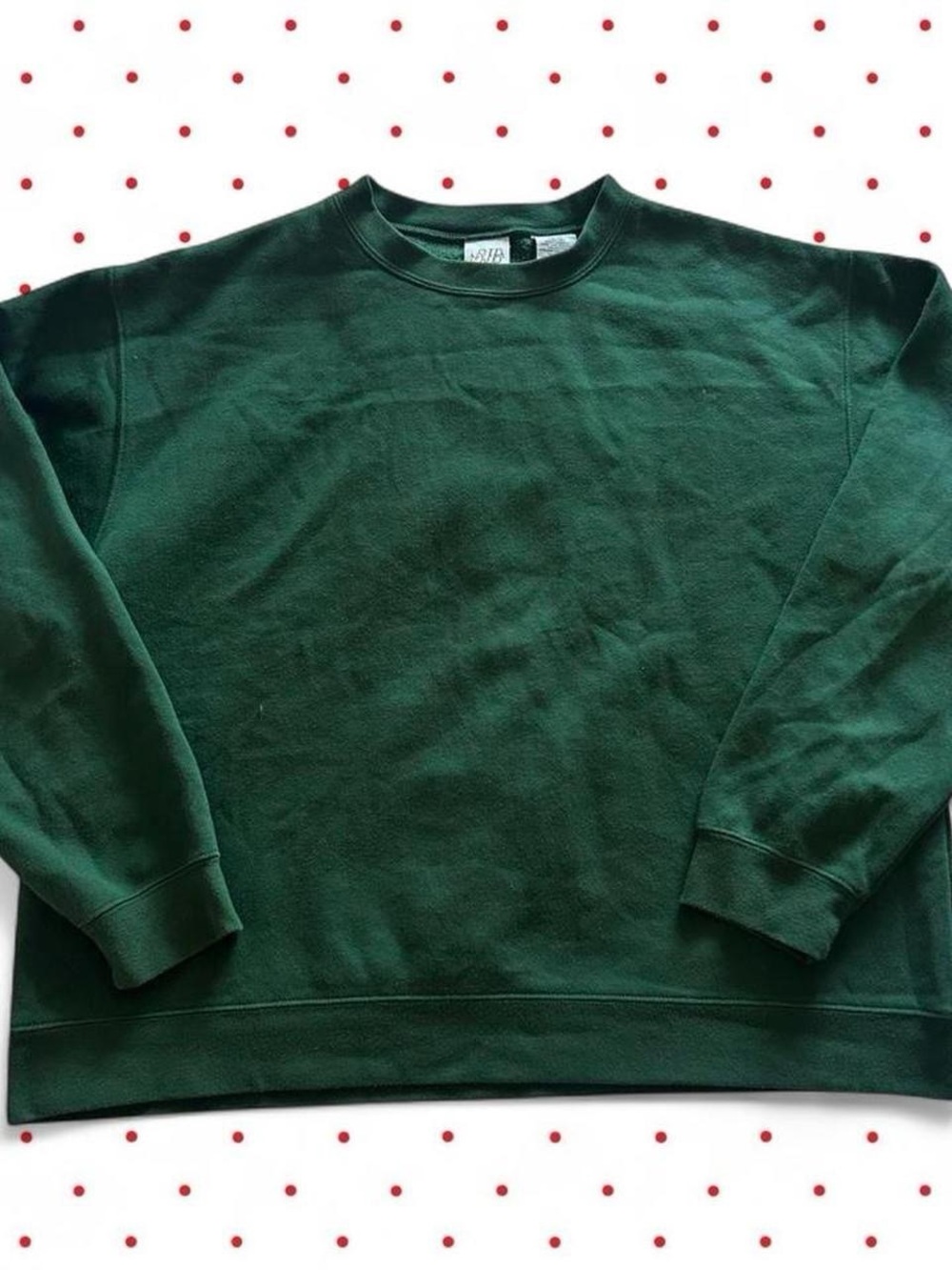 Saint John's Bay Active Dark Green Crewneck Sweater